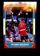 1986 Fleer Orlando Woolridge #130 card