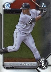 2022 Bowman Chrome Prospects Oscar Colas #BCP-152 card