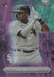 2023 Bowman's Best Astral Projections Oscar Colás #AP-7 card