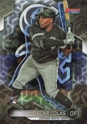 2023 Bowman's Best Base Set Oscar Colás #33 card
