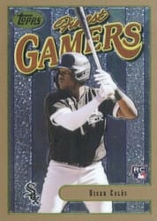 2023 Finest Flashbacks Base Set Oscar Colás #31 card