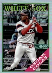 2023 Topps Chrome Update 1988 Topps Baseball Oscar Colás #88CU-14 card