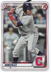 2020 Bowman Prospects Oscar Gonzalez #BP-109 card