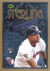 2023 Finest Flashbacks Base Set Oscar Gonzalez #88 card
