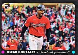 2023 Topps Archives 1954 Tarzan 3D Oscar Gonzalez #TZ3D-4 card