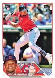2023 Topps Base Set Oscar Gonzalez #119 card