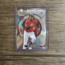 2023 Topps Finest Oscar Gonzalez #38 card