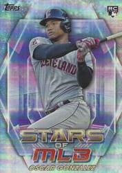 2023 Topps Stars of MLB Oscar Gonzalez #SMLB-43 card