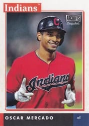 2020 Topps Archives Snapshots Base Set Oscar Mercado #AS-OM card