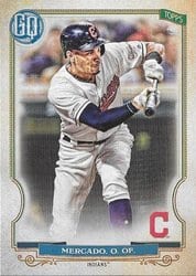 2020 Topps Gypsy Queen Base Set Oscar Mercado #227 card