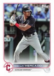 2022 Topps Mini Base Set Oscar Mercado #US275 card
