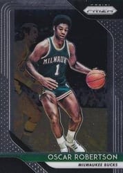 2018-19 Panini Prizm Base Set Oscar Robertson #125 card