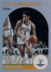 2020-21 Hoops Base Set Oscar Robertson #260 card