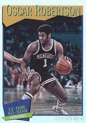 2021-22 Hoops Base Set Oscar Robertson #260 card