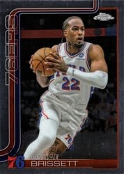 2025-26 Topps Chrome Base Set Oshae Brissett #20 card