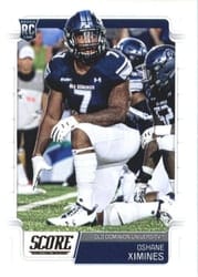 2019 Score Base Set Oshane Ximines #433 card