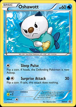 BW Black Star Promos Oshawott #BW08 card