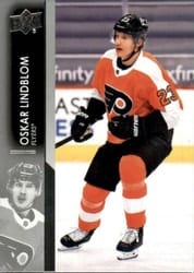2021-22 Upper Deck Base Set Oskar Lindblom #138 card