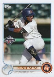 2022 Topps Pro Debut Base Set Osleivis Basabe #PD-26 card