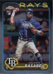 2024 Topps Chrome Base Set Osleivis Basabe #41 card