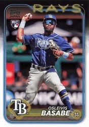2024 Topps Japan Edition Base Set Osleivis Basabe #49 card