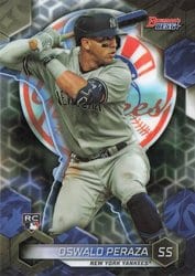 2023 Bowman's Best Base Set Oswald Peraza #64 card