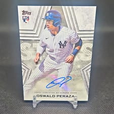 2023 Topps Baseball Stars Autographs (Series 2) Oswald Peraza #BSA-OP card