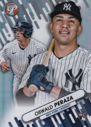 2023 Topps Pristine Fresh Faces Oswald Peraza #FF-8 card