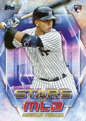 2023 Topps Update Stars of MLB Oswald Peraza #SMLB-80 card