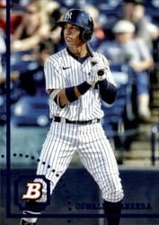 2022 Bowman Heritage Prospects Oswaldo Cabrera #BHP-18 card