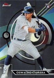2023 Finest Base Set Oswaldo Cabrera #41 card