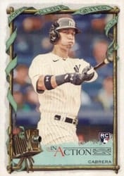2023 Topps Allen & Ginter Base Set Oswaldo Cabrera #146b card