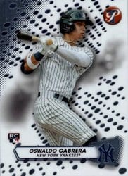 2023 Topps Pristine Base Set Oswaldo Cabrera #32 card