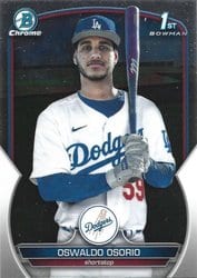 2023 Bowman Chrome Prospects Oswaldo Osorio #BCP-152 card