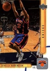 2001-02 Upper Deck Base Set Othella Harrington #115 card