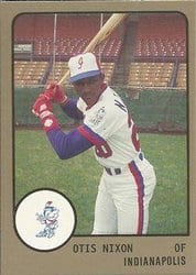 1988 ProCards Base Set Otis Nixon #518 card