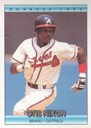 1992 Donruss Base Set Otis Nixon #41 card