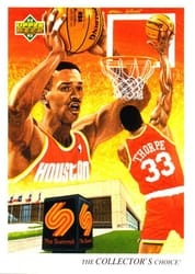 1992-93 Upper Deck Base Set Otis Thorpe #54 card