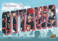 2022-23 Upper Deck Welcome To Ottawa Senators #WT-21 card