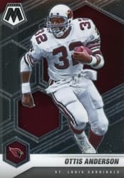 2021 Panini Mosaic Base Set Ottis Anderson #10 card