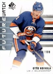 2019-20 SP Authentic Base Set Otto Koivula #247 card
