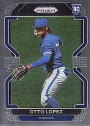 2022 Panini Prizm Base Set Otto Lopez #36 card