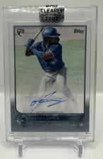 2022 Topps Clearly Authentic Clearly Authentic Autographs Otto Lopez #CAA-OL card