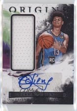 2022-23 Panini Origins Rookie Jersey Autographs Ousmane Dieng #RJA-ODG card