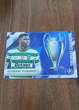 2025-26 Topps UEFA Club Competitions Trophy Chasers Ousmane Diomande #TC-22 card
