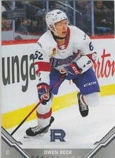 2025-26 Upper Deck AHL Base Set Owen Beck #39 card
