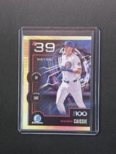 2025 Bowman Bowman Scouts Top 100 Owen Caissie #BTP-39 card