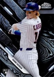 2026 Topps Chrome Black Damascus Owen Caissie #DAM-24 card