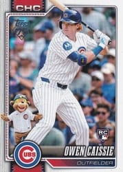2026 Topps Hidden Mascots Owen Caissie #233 card