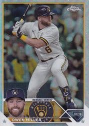 2023 Topps Chrome Update Base Set Owen Miller #USC53 card